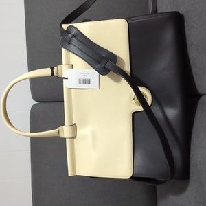 Jemma Emma Traveler 39 - Black & Vanilla Luxury Work/Travel Bag